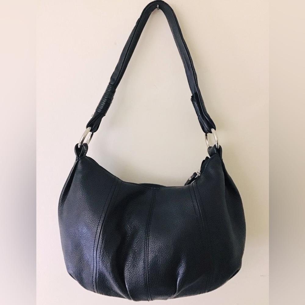 Tignanello Pepple Leather Shoulder Bag Purse - Picture 2 of 14